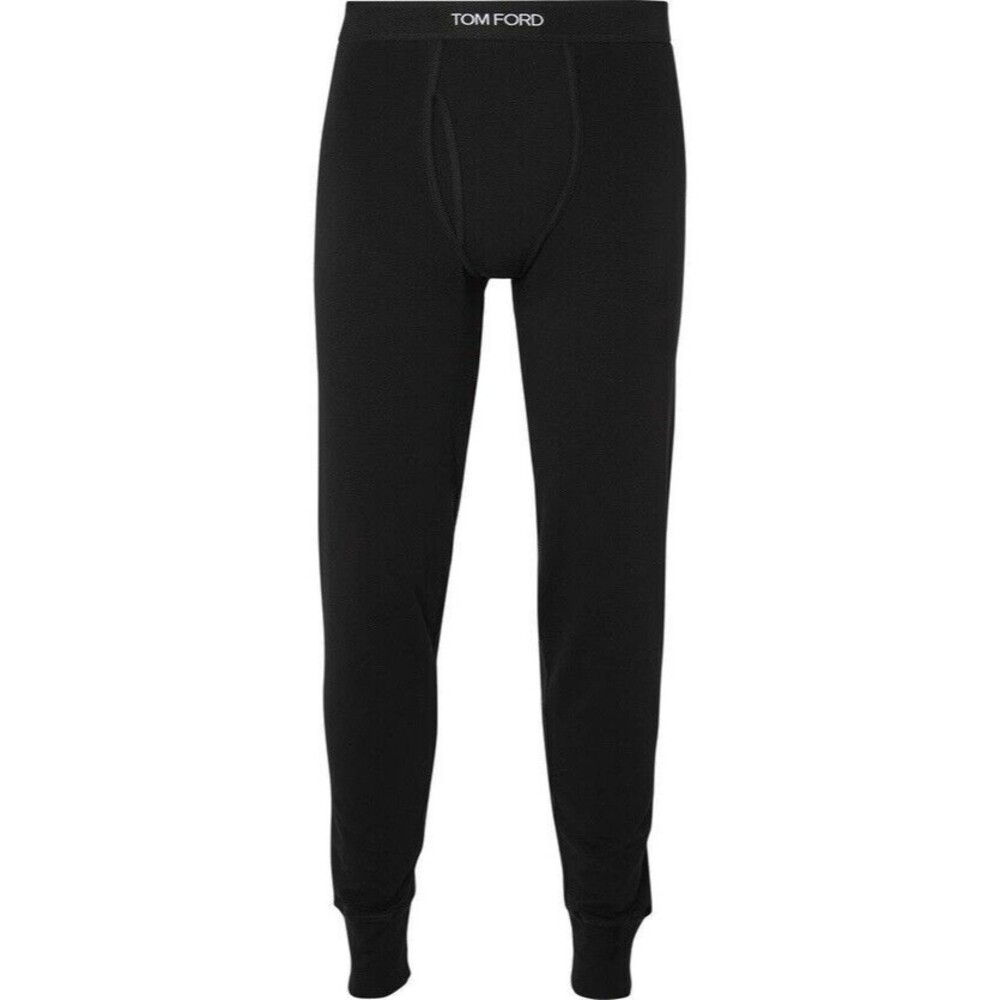 Tom Ford Men's Black Long John Thermal Underwear